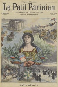 Paris geschmückt
