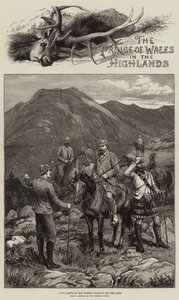 Der Prinz von Wales in den Highlands