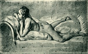 Liegender weiblicher Akt, 1751