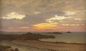 Abend an der Küste, 1887
