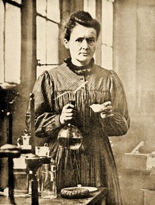 Porträt von Marie Curie, ca. 1901