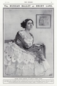 Tamara Karsavina, russische Ballerina