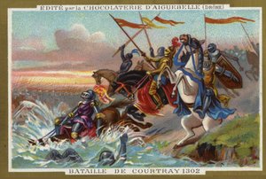 Schlacht von Courtrai im Jahr 1302
