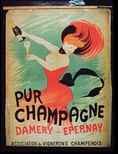 Plakat für Pur Champagne, aus Damery, Epernay