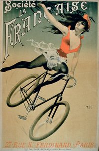 Plakatwerbung für Societe La Francaise, Paris