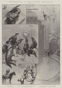 Aufführungen im Londoner Hippodrom