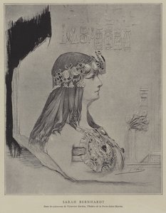 Sarah Bernhardt, französische Schauspielerin