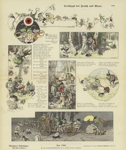 Frösche und Mäuse gehen auf die Jagd