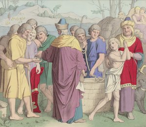 Joseph wird von seinen Brüdern verkauft