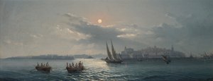 Blick auf den Grand Harbour, Valletta, 1885