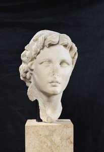 Kopf von Alexander dem Großen (356-323 v. Chr.)