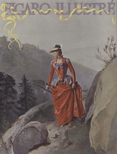 Titelblatt von Le Figaro Illustre, August 1891