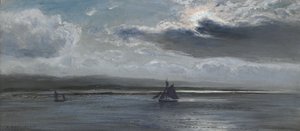 Der Traeth Mawr, Mondlicht, 1872-73