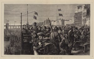 Ansicht von Brighton während der Überprüfungswoche