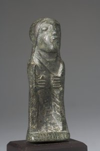 Vermummte Figur (Bronze)