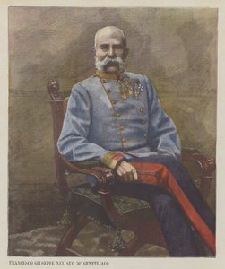 Franz Joseph an seinem 70. Geburtstag