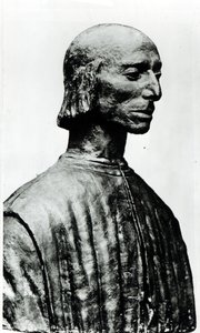 Büste von Niccolo Machiavelli (1469-1527)