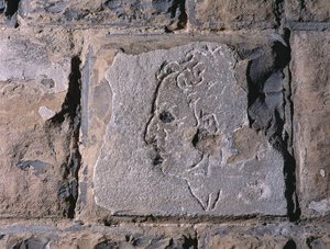 Profil eines Mannes