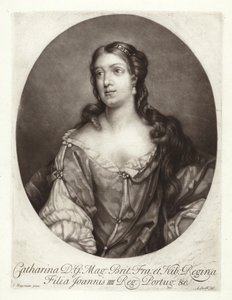 Porträt von Katharina von Braganza
