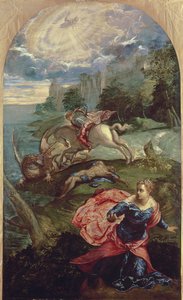 St. Georg und der Drache