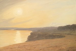 Sonnenuntergang, in der Nähe von Bournemouth, 1899