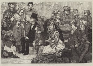 Ferienzeit bei einer Wachsfiguren-Ausstellung
