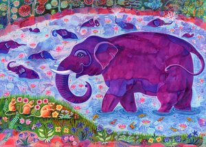 Elefant und Mäuse
