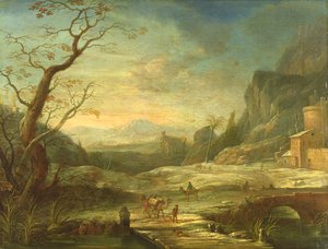 Orientalische Landschaft