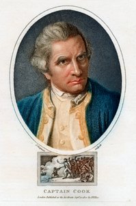 Porträt von James Cook, 1800