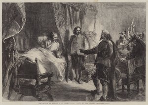 Die Gefangennahme von Charles I. in Holmby-House