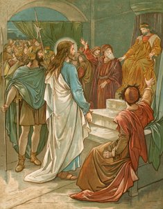 Jesus vor Pilatus