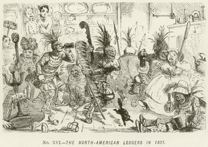Die nordamerikanischen Mieter im Jahr 1851