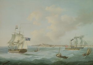 Schiffe vor Margate, 1825