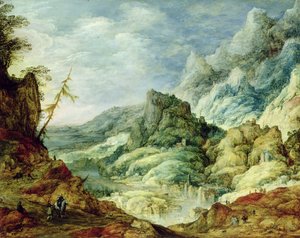 Alpenlandschaft, ca. 1620