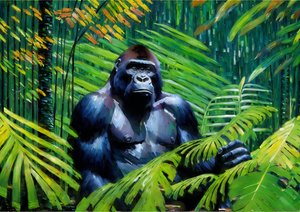 Tiere: Gorilla 3
