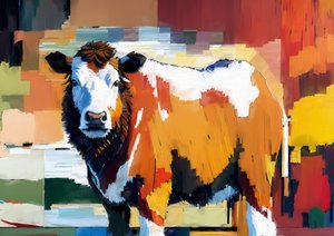 Tiere: Hereford-Rind 3