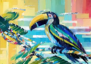Tiere: Tukan 1