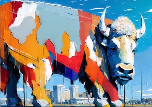 Tiere: Büffel 1