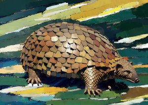 Tiere: Pangolin 1