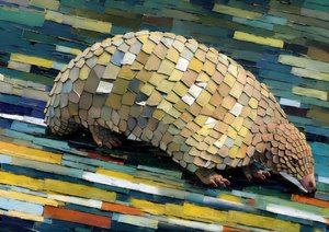 Tiere: Pangolin 2