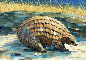 Tiere: Pangolin 3