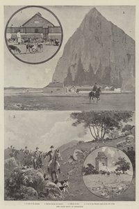 Die Calpe Jagd, in Gibraltar