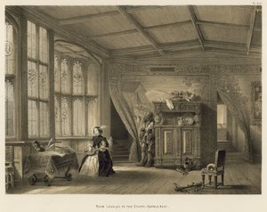 Zimmer, das zur Kapelle führt, Knowle, Kent