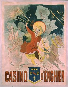 Plakat für das Casino d