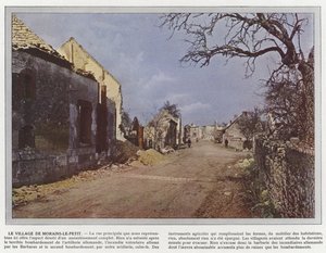 Das Dorf Morains-le-Petit