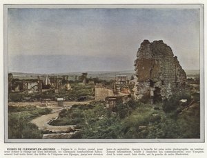 Ruinen von Clermont-En-Argonne