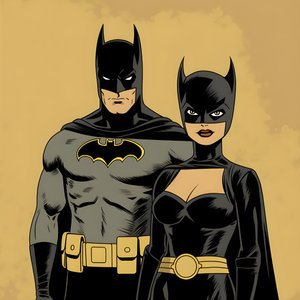 Batman und Catwoman