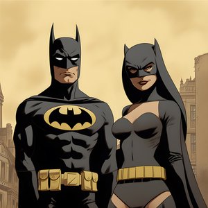 Batman und Catwoman