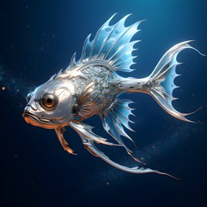ein fliegender Fisch 3