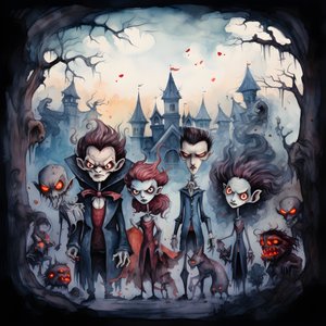 Halloween mit Vampiren und Werwölfen 1